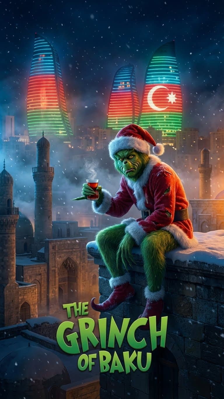 Grinch, yolkaya ehtiyac yoxdur... 🎄😈